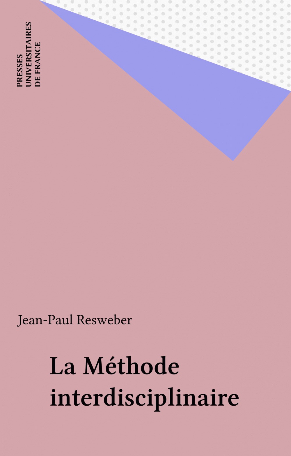 ebook cover of La Méthode interdisciplinaire, by