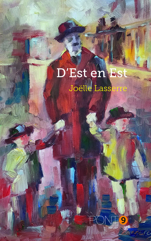 Couverture ebook de D'Est en Est, de Joëlle Lasserre