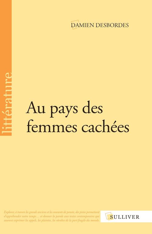 Couverture ebook de Au pays des femmes cachées, de Damien Desbordes