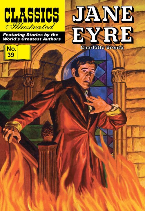 Couverture ebook de Jane Eyre, de Charlotte Bronte