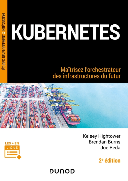 Couverture ebook de Kubernetes - 2e éd., de Joe Beda, Brendan Burns, Kelsey Hightower