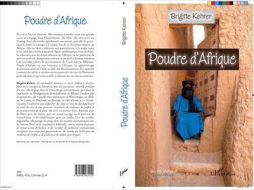Couverture ebook de Poudre d'Afrique, de Brigitte Kehrer