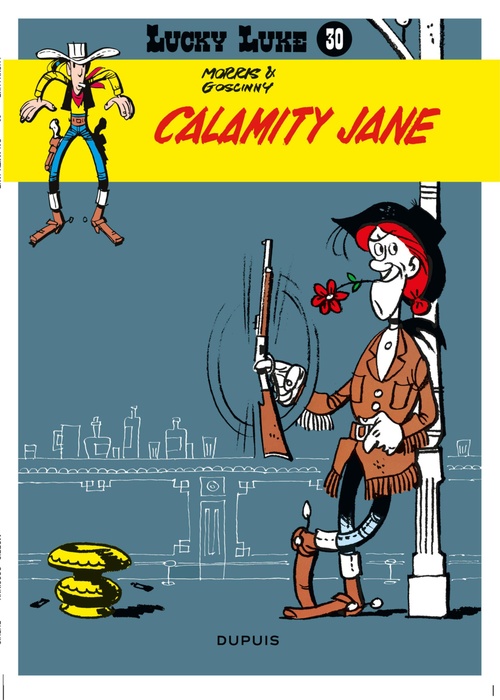 ebook cover of Calamity Jane, by René Goscinny, Morris