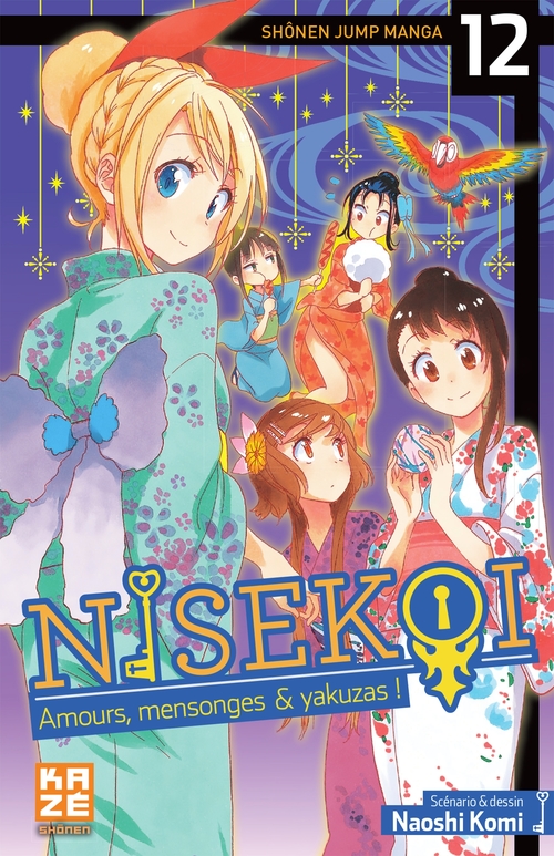 Couverture ebook de Nisekoi - Amours, mensonges et yakuzas ! T12, de Naoshi Komi