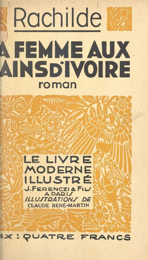 Couverture ebook de La femme aux mains d'ivoire, de Rachilde