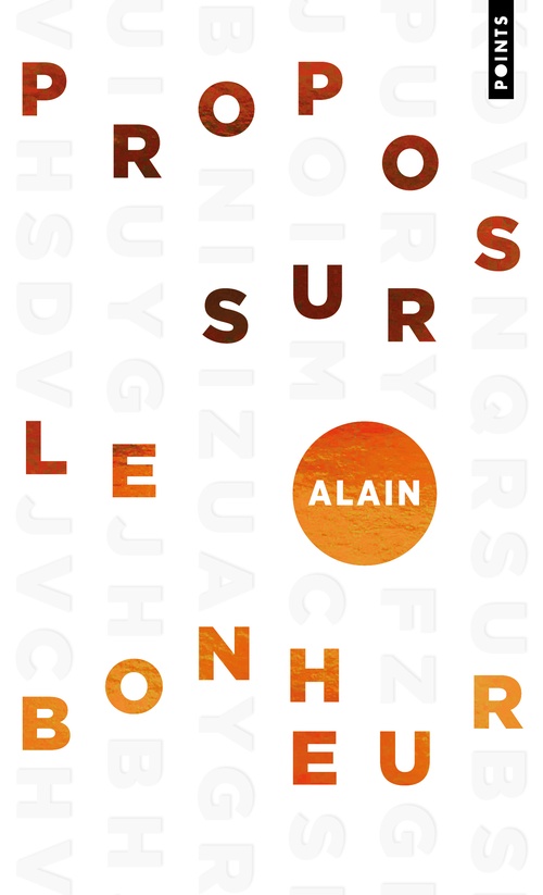 Couverture ebook de Propos sur le bonheur, de Alain