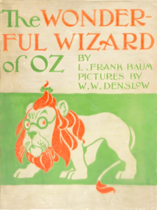 ebook cover of The Wonderful Wizard of Oz, by L. Frank Baum