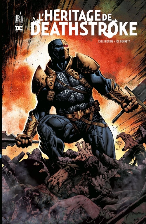 ebook cover of L'héritage de Deathstroke, by Joe Bennett, Kyle Higgins