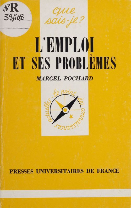 Couverture ebook de L'Emploi et ses problèmes, de Marcel Pochard