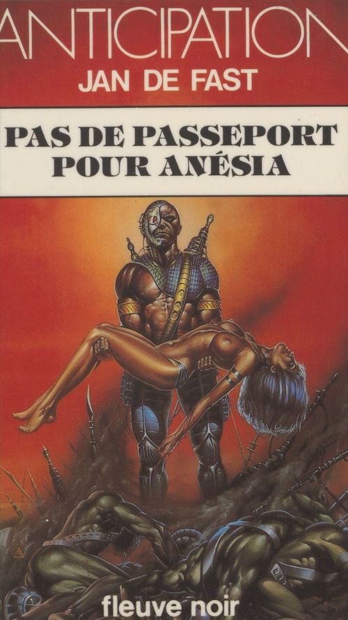 Couverture ebook de Pas de passeport pour Anésia, de Jan De Fast