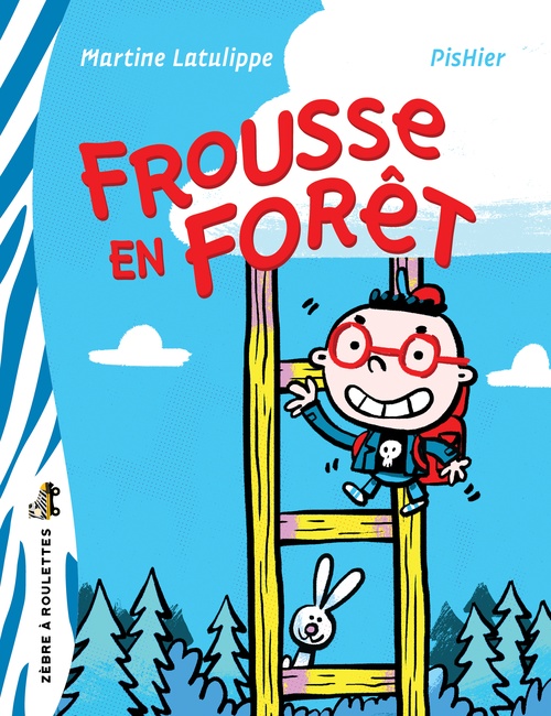 Couverture ebook de Frousse en forêt, de Martine Latulippe