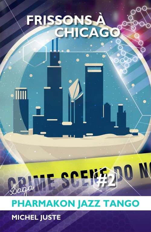 ebook cover of Frissons à Chicago, by Michel Juste
