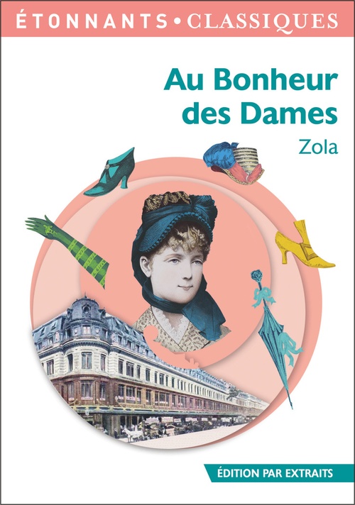 Couverture ebook de Au Bonheur des Dames, de Emile Zola