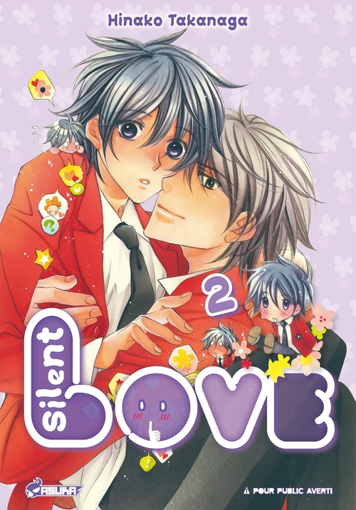 Couverture ebook de Silent Love T02, de Hinako Takanaga