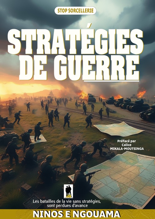 Couverture ebook de STOP SORCELLERIE - Stratégies de guerre, de Ninos E. Ngouama