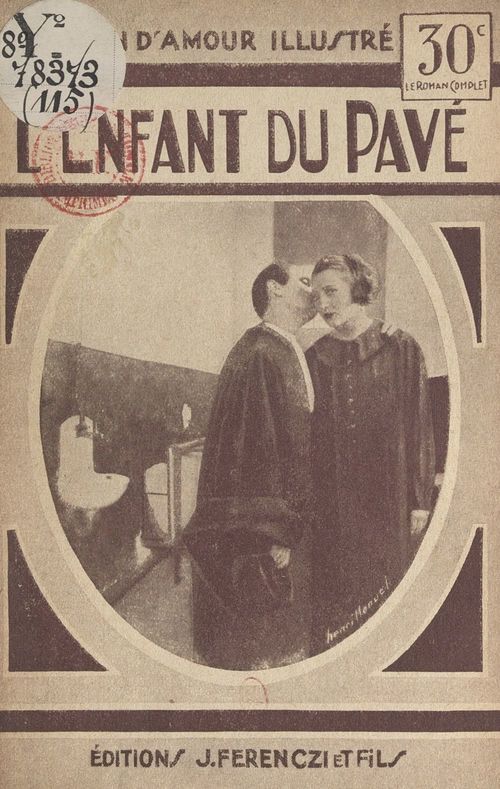 Couverture ebook de L'enfant du pavé, de Max-Andre Dazergues