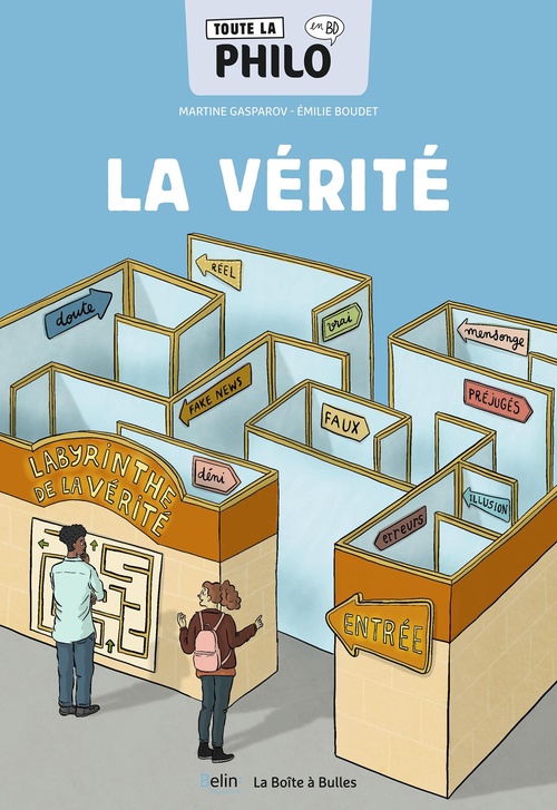 ebook cover of Toute la philo en BD - La vérité, by Martine Gasparov