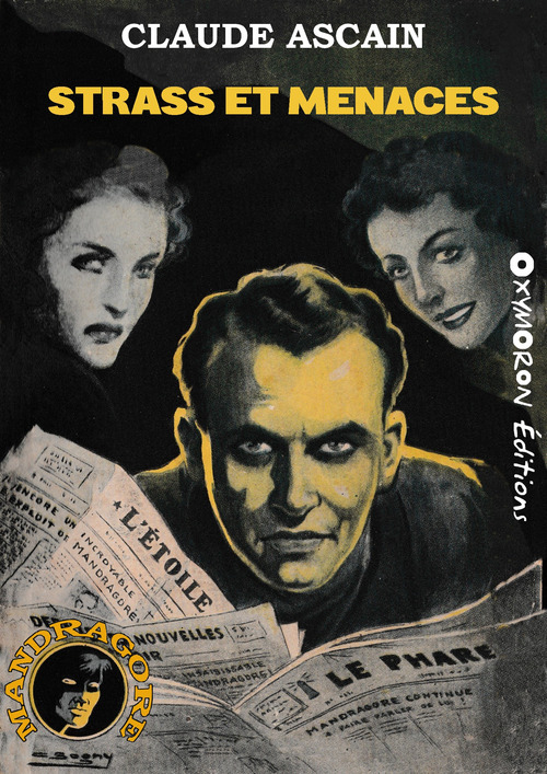 Couverture ebook de Strass et Menaces, de Claude Ascain