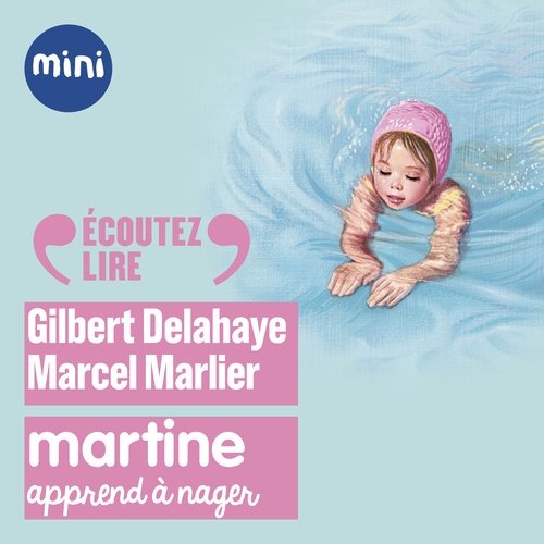 audiobook cover of Martine apprend à nager, by Gilbert Delahaye