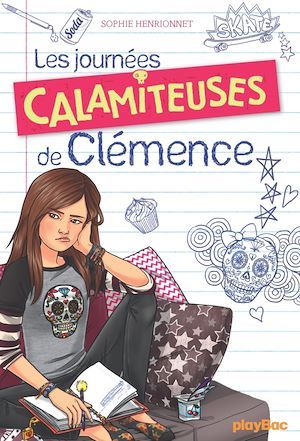 ebook cover of Les journées calamiteuses de Clémence, by Sophie Henrionnet