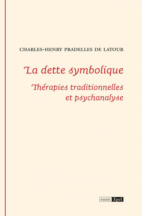 ebook cover of La dette symbolique, by Pradelles De Latour