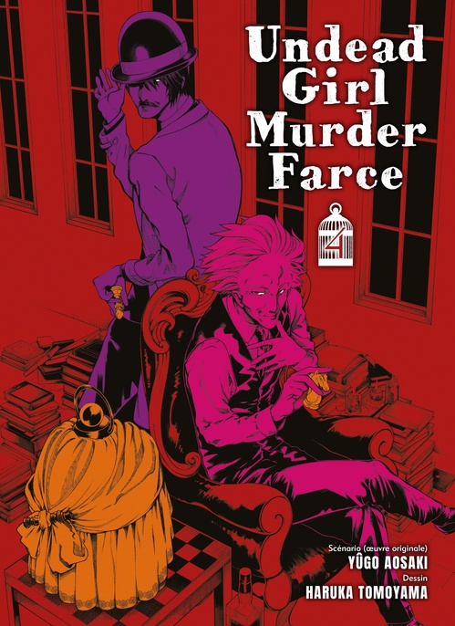 Couverture ebook de Undead Girl Murder Farce T04, de Yûgo Aosaki