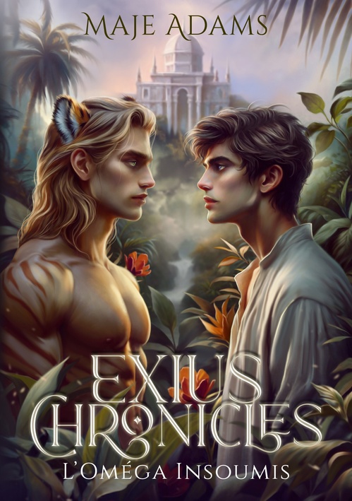 Couverture ebook de Exius chronicles ; L'Oméga Insoumis, de Maje Adams, Marie Hj