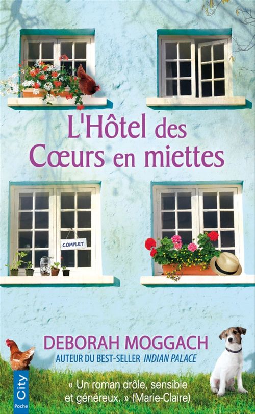 ebook cover of L'hôtel des coeurs en miettes, by Deborah Moggach, Carole Delporte