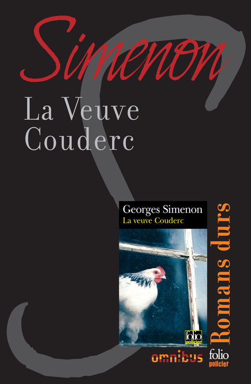 ebook cover of La veuve Couderc, by Georges Simenon