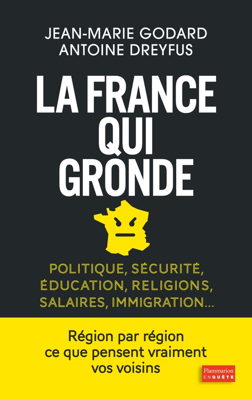 Couverture ebook de La France qui gronde, de Antoine Dreyfus, Jean-Marie Godard