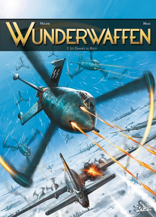 ebook cover of Wunderwaffen T3 - Les Damnés du Reich, by Richard D. Nolane