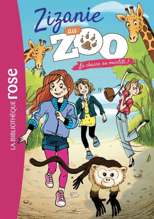 ebook cover of Zizanie au zoo 04 - La chasse au ouistiti !, by Cécile Alix