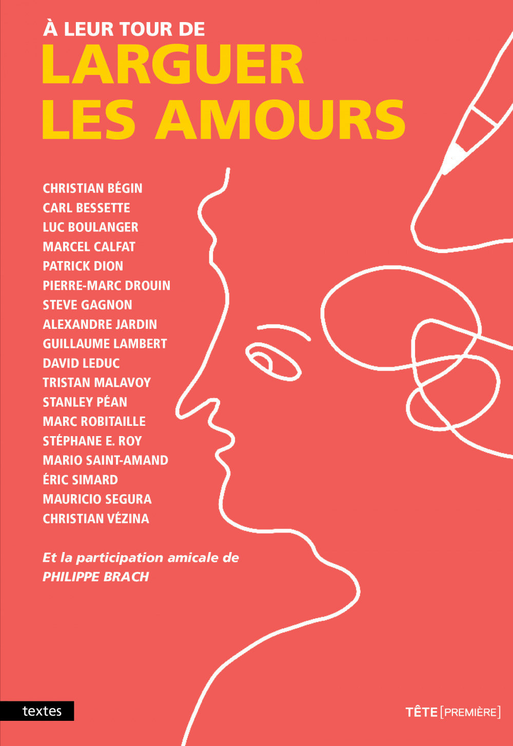Couverture ebook de À leur tour de larguer les amours, de Alexandre, Carl Bessette, Christian Begin, Luc Boulanger, Marcel Calfat, Patrick Dion, Pierre-Marc Drouin, Steve Gagnon