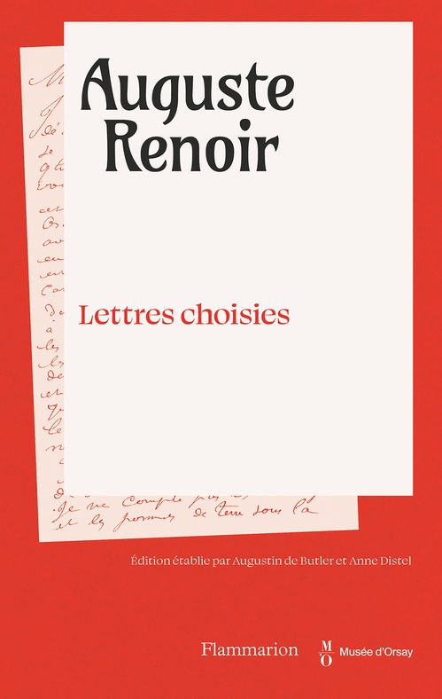 ebook cover of Auguste Renoir - Lettres choisies, by Anne Distel, Augustin de Butler
