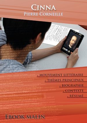 ebook cover of Fiche de lecture Cinna - Résumé détaillé et analyse littéraire de référence, by Pierre Corneille