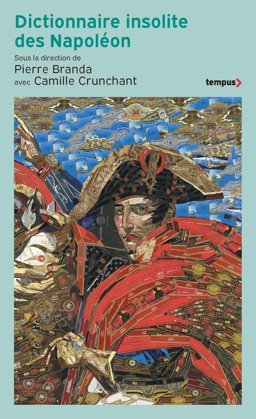 Couverture ebook de Dictionnaire insolite des Napoléons, de Pierre Branda, Camille Crunchant