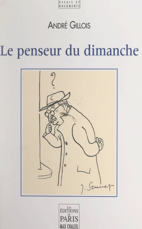 ebook cover of Le penseur du dimanche, by Andre Gillois