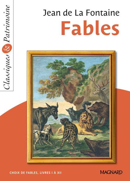 Couverture ebook de Fables de Jean de La Fontaine - Classiques et Patrimoine, de Jean De La Fontaine