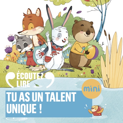 audiobook cover of Pompon (Tome 4) - Tu as un talent unique !, by Olivier Clerc
