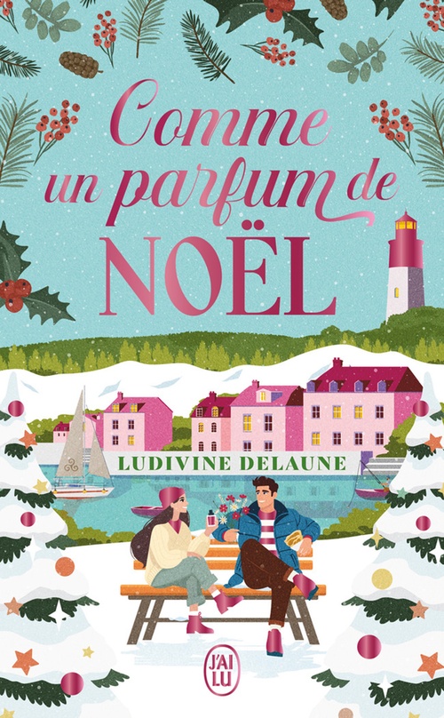 Couverture ebook de Comme un parfum de Noël, de Ludivine Delaune