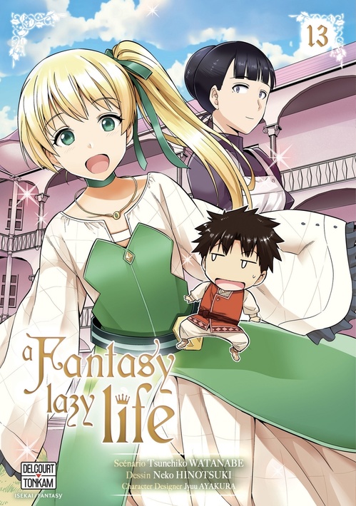 Couverture ebook de A Fantasy Lazy Life T13, de Tsunehiko Watanabe