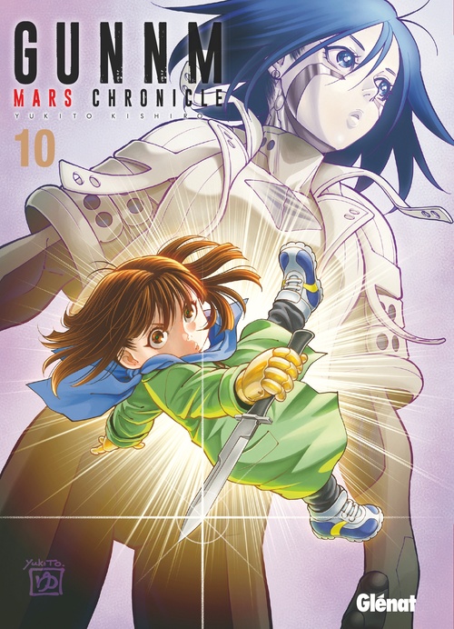 Couverture ebook de Gunnm Mars Chronicle - Tome 10, de Yukito Kishiro
