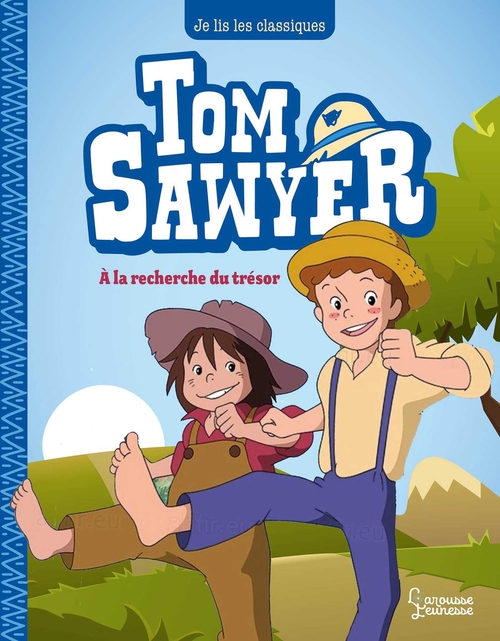 Couverture ebook de Tom Sawyer T2, A la recherche du trésor, de Mark Twain
