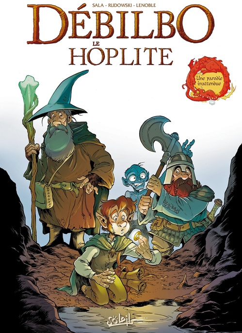 ebook cover of Débilbo le Hoplite, by Jean-Luc Sala