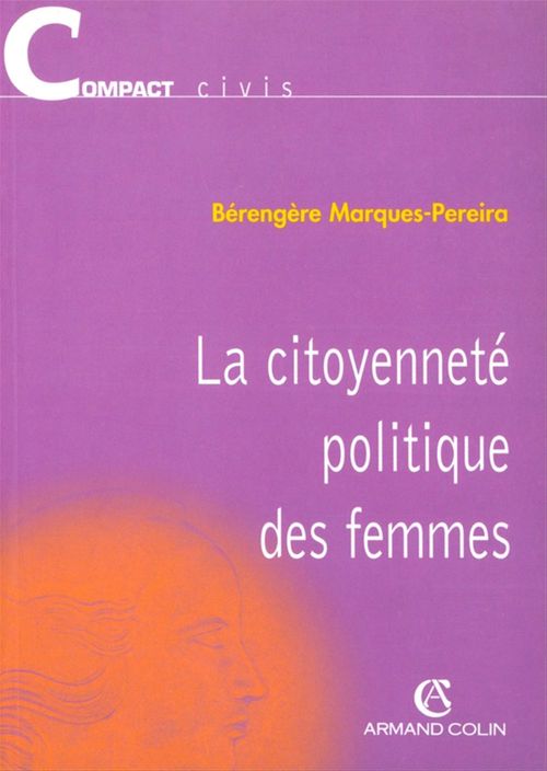 ebook cover of La citoyenneté politique des femmes, by Bérengère Marques-pereira