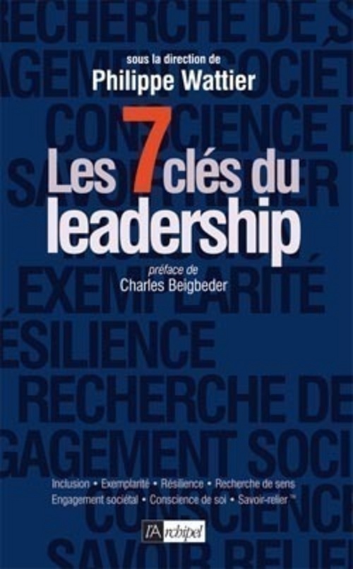 Couverture ebook de Les sept clés du leadership, de Philippe Wattier