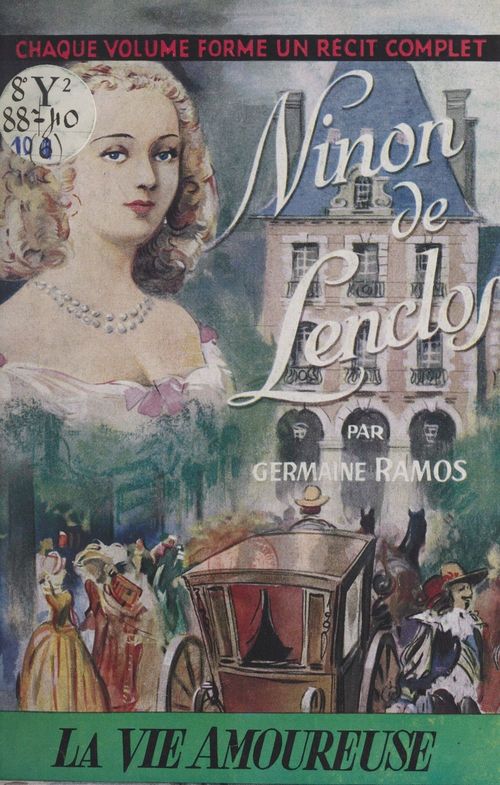 Couverture ebook de Ninon de Lenclos, de Germaine Ramos