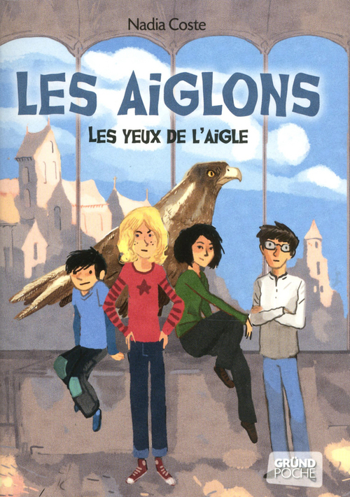 Couverture ebook de Les yeux de l'aigle - tome 01 les aiglons, de Nadia Coste