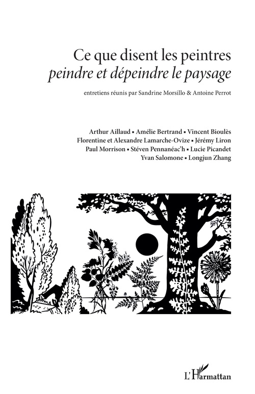 Couverture ebook de Ce que disent les peintres peindre et dépeindre le paysage, de