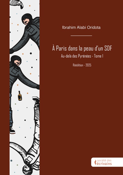Couverture ebook de À Paris dans la peau d´un SDF - Tome 1, de Ibrahim Alabi Oridota